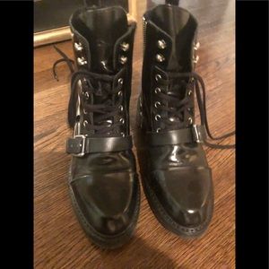 All Saints Combat Boots